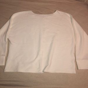 Long sleeve white